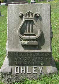 Ohley Family Marker