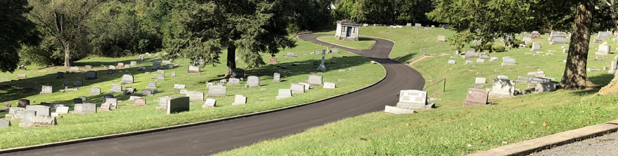 Newly paved Fleming Lane donated by the Dr. Errol & Dr. Patricia Reese Family